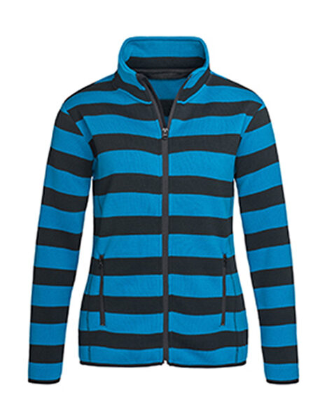 Strīpaina Active sieviešu flīsa jaka