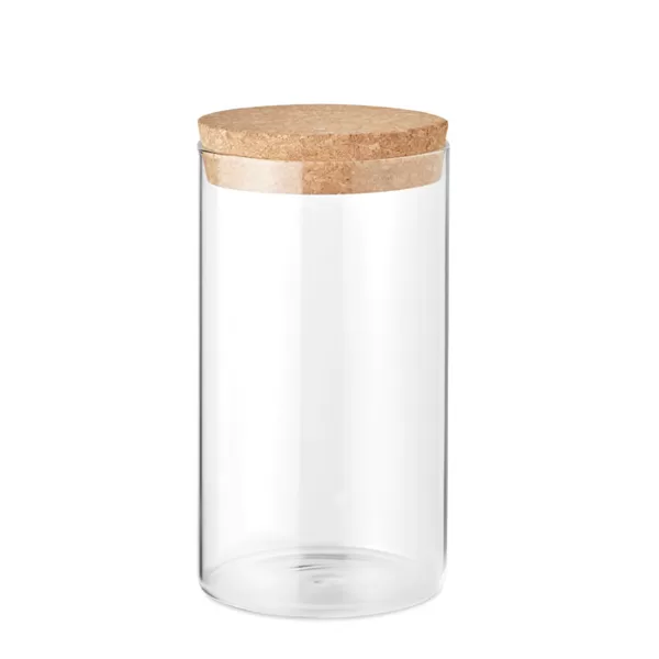 Stikla trauks ar korķa vāku Borojar 600ml