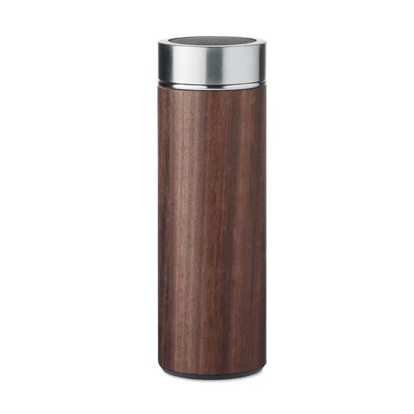 Tērauda pudele ar dubultām sienām un ozolkoka korpusu Batumi Oak 350ml
