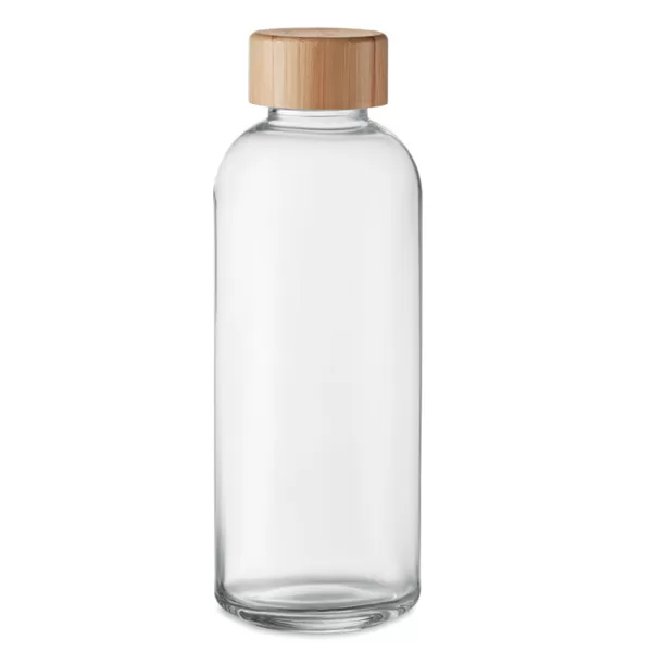 Stikla pudele Frisian ar bambusa vāciņu 650ml